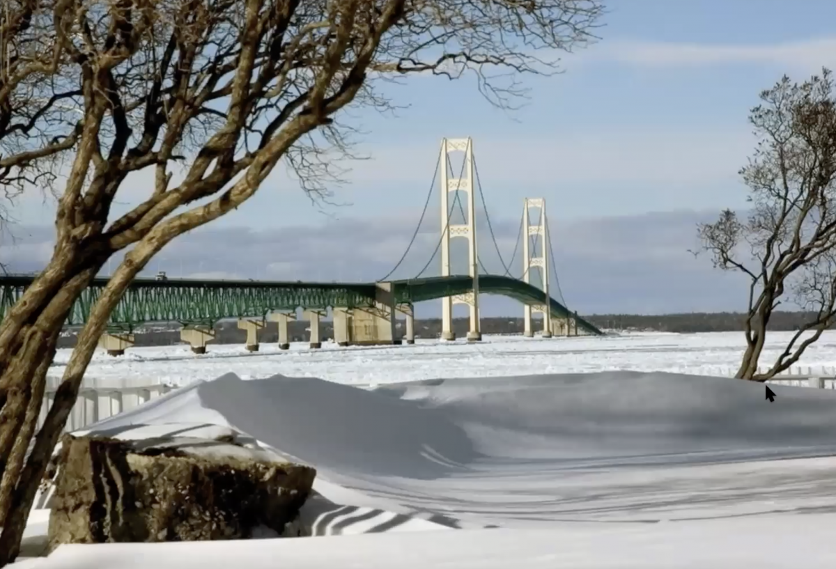 Mackinac Bridge Construction 2025